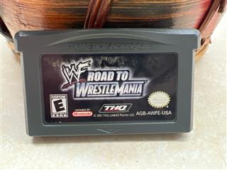WWF ROAD TO WRESTLE MANIA (GAME BOY ADVANCE) GAME ONLY - TESTED